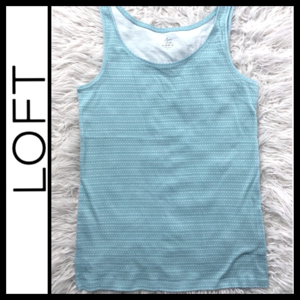 NWOT Ann Taylor Loft Essential Cotton Tank